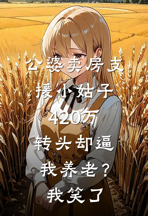 公婆卖房支援小姑子420万，转头却逼我养老？我笑了