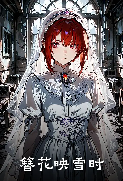 簪花映雪时