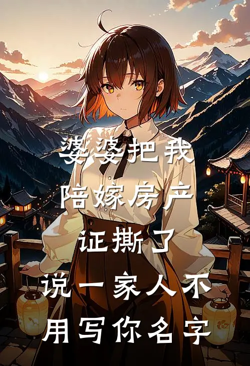 婆婆把我陪嫁房产证撕了，说“一家人不用写你名字