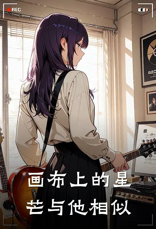 画布上的星芒与他相似